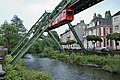 Monorail suspendente in Wuppertal.