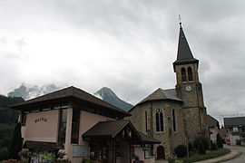 The church of Saint-Maurice, in Serraval