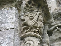 Columna de l'arc del cor de Shobdon