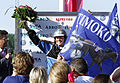 Le podium de l'Elitloppet en 2014.