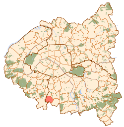 Kart over Fresnes