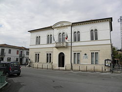 The town hall in Guarda Veneta