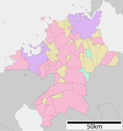 福冈县地圖