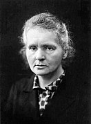 Marie Curie, ganet Skłodowska.