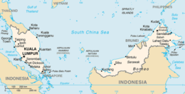 Malaysia - Mappa
