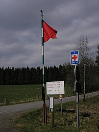 Rote Flagge