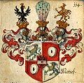 Wappen der Grafen von Mettich (1633)