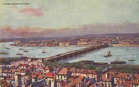 Bordeaux, Panorama De La Rade.