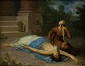 Nicolai Abildgaard, Den døende Messalina og hendes moder, 1777, Statens Museum for Kunst