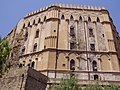 Palermo Norman Sarayı, yan tərəfdən görünüşü