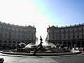 Roma, Piazza dell'Esedra (ora Piazza della Repubblica).