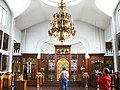 English: Interior of the main church before Suomi: Pääkirkon sisätilat ennen