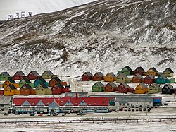 Pusat bandar Longyearbyen, Svalbard