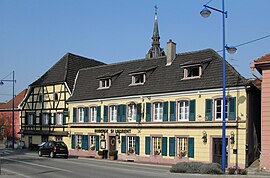The Saint-Laurent inn, in Sierentz