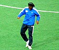 Baffour Gyan als Spieler des russischen Fußball- clubs Saturn Ramenskoje im Mai 2008