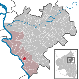 Kaart van Patersberg