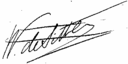 Willem de Sitter – podpis