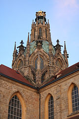Kupole klášterního kostela v Kladrubech