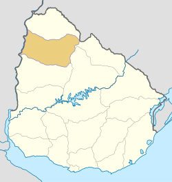 Salto Department is located in Uruguay