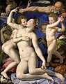 Alegória Venuše a Cupida, 1540-1545