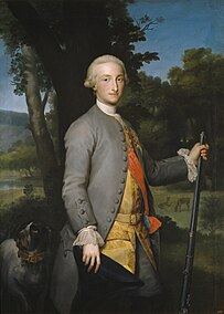 Asztúria hercege, a jövendő IV. Károly spanyol király (1765 körül)