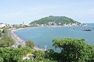 Vũng Tàu, as seen from Villa Blanche