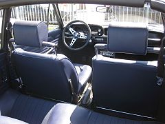 Cockpit eines Baur BMW 2002