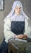 A freira (Glynn Vivian), cerca de 1915-1920, óleo sobre tela