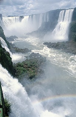 d Iguaçu-Wasserfell