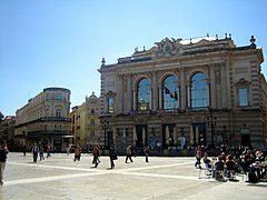 L'Opéra Comédie, nell'omonima piazza
