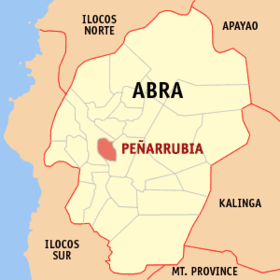 Mapa a pakabirukan ti Peñarrubia