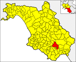 Rofrano – Mappa