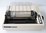 9-Nadel-Drucker Epson MX 80 F/T, Baujahr 1982 (damaliger Preis 2.000,- DM; entspricht heute etwa 2.300 EUR[11])