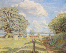 Høstlandskab, 1924