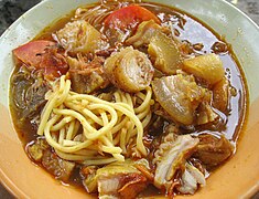 Soto mie Bogor, noodle soup dish