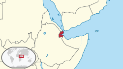 Location of Jibuti