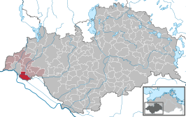 Kaart van Teldau