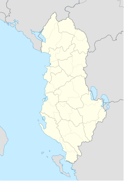 Tirana is located in Albanie