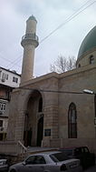 Fatimah Mosque. Cross of Chingiz Mustafayev Street, 90 and Husu Hajiyev (built in early 20th c.)[6]