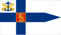 Suomen merivoimien komentajan lippu 1971–1978.