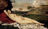 Vệ nữ ngủ, 1508-10