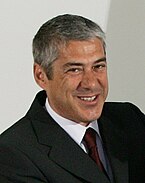 José Sócrates, the party's Secretary-General (2004–2011) and Prime Minister (2005–2011).