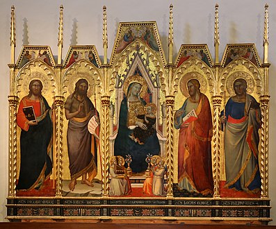 Polyptych z chrámu Santa Felicita, Florencie, 1354