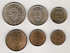 Portuguese Timor 20 Escudos 1967