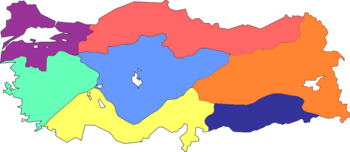 Türkiyənin coğrafi regionları
