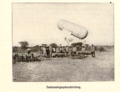 Mobile radio station in German South West Africa, using a hydrogen balloon to lift the antenna