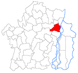 Location in Brăila County