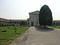 Veduta del Quadrato del Cimitero Monumentale di Poggioreale, Napoli