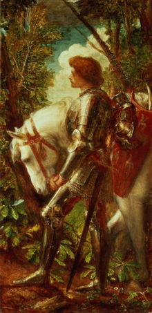 Galahad laŭ George Frederick Watts