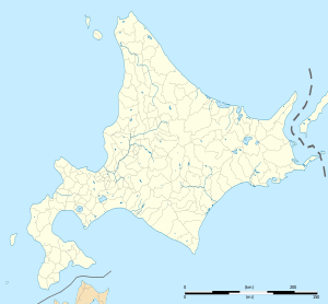 北海道コンサドーレ札幌の位置（北海道内）